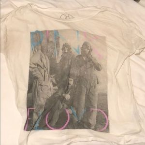Gauzy Pink Floyd top, graphic tee